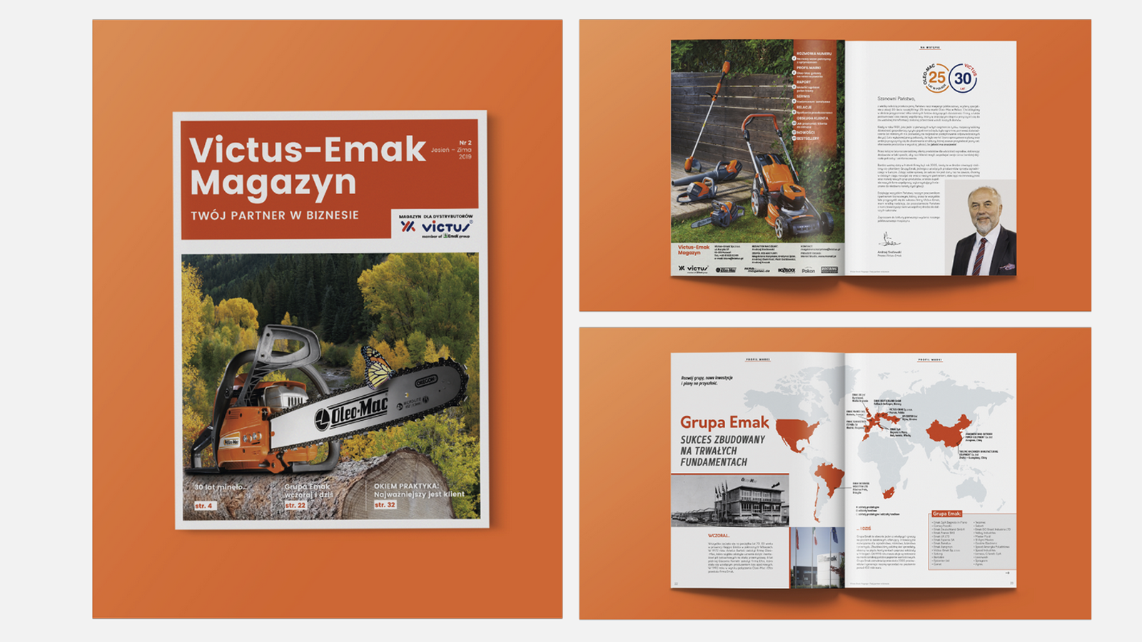 Magazyn dla partnerów biznesowych firmy Victus-Emak