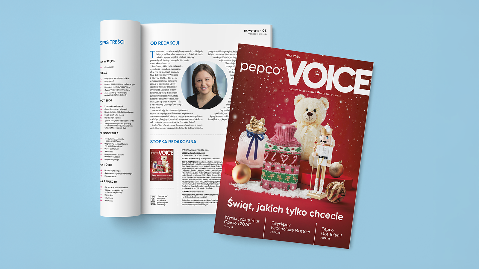 Magazyn pracowniczy Pepco Voice wydawany w 19 językach